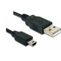 Cablu OTG mini USB tata la USB mama