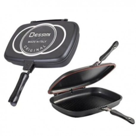 Tigaie teflonata doubletta tip grill,Original Magic 32cm