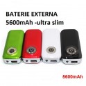 Baterie Externa (POWER BANK) 5600 mAh - Sursa de rezerva pentru telefonul tau